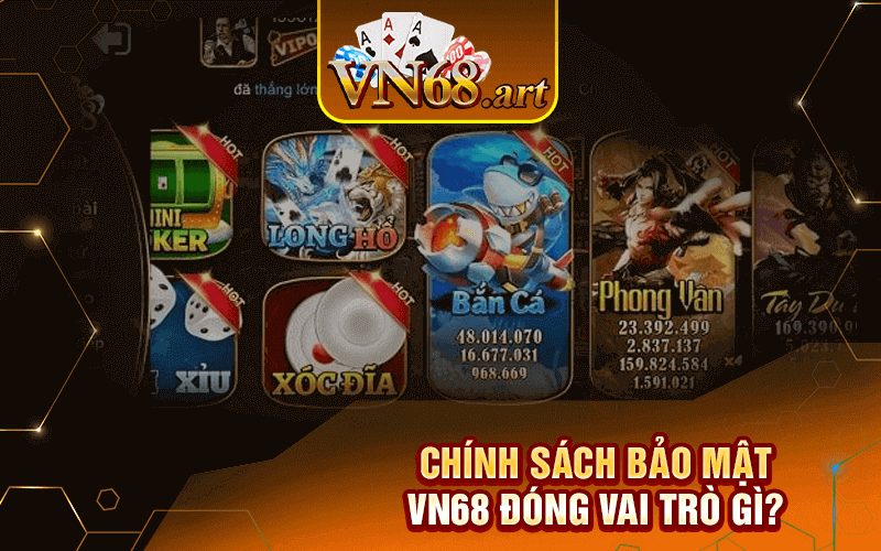 Chính sách bảo mật VN68 đóng vai trò gì?